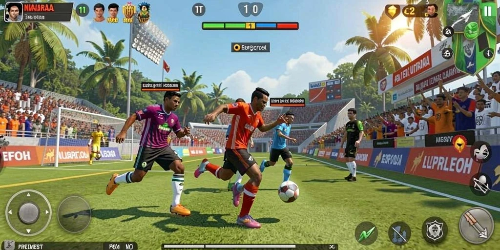 Tangkapan layar menampilkan leaderboard dengan pemain terbaik.
