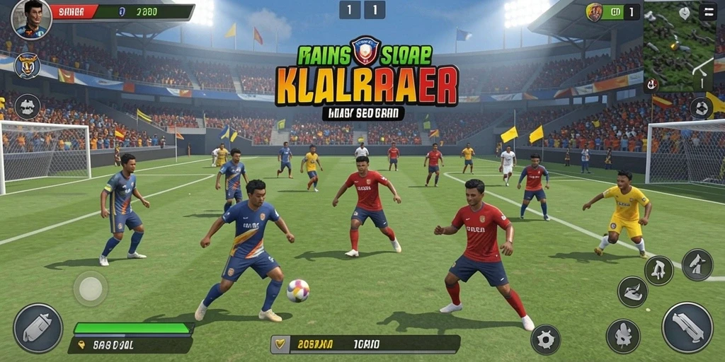 Pengaturan latar belakang yang menakjubkan dan dinamis.