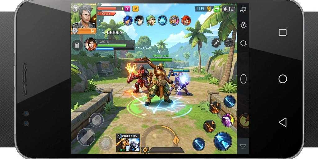 Screenshot dari kompetisi seru antar pemain.