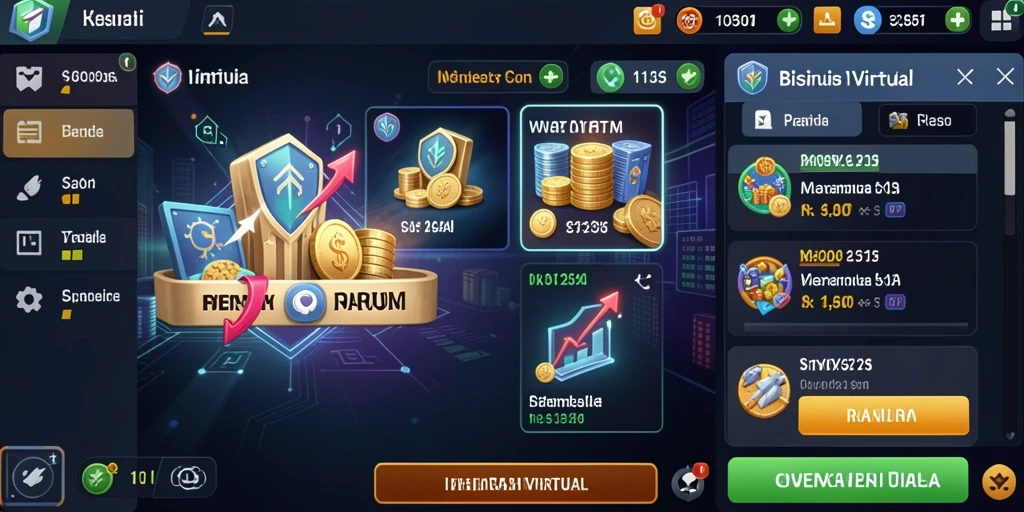 Screenshot ketiga menggambarkan grafis permainan yang memukau.