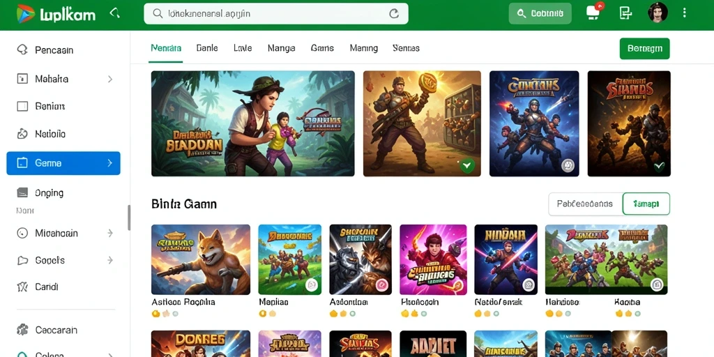 Sistem leveling yang memungkinkan pengembangan karakter.