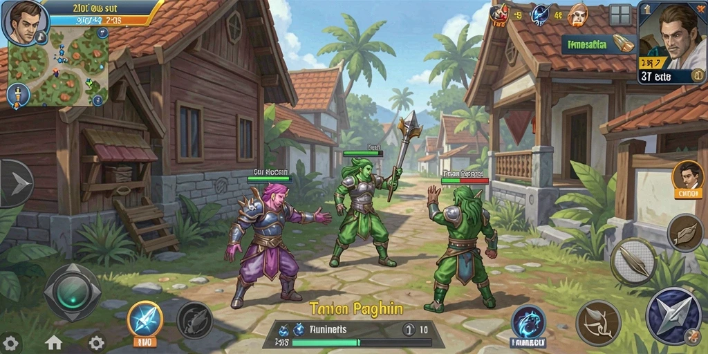 Karakter unik yang dapat dimainkan dalam QTGAME.